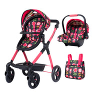 Me-Mo Dolls Pram Car Seat Fairy Garden