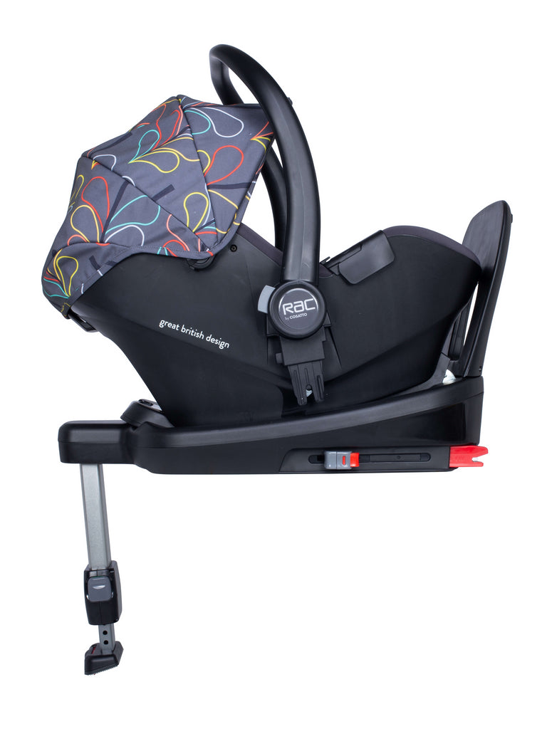 Group 0+ Suitable from Birth to 13kg Giggle 3/4 Cosatto Port Baby Car Seat Hare Wood Giggle 3/4