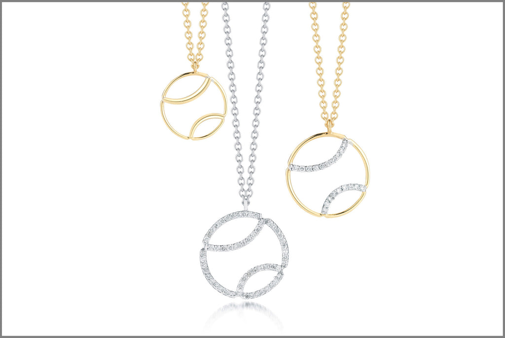 Tennis-ball-pendant-necklaces-diamonds-white-yellow-gold-af-jewelers-st-helena-napa-valley-jewelry