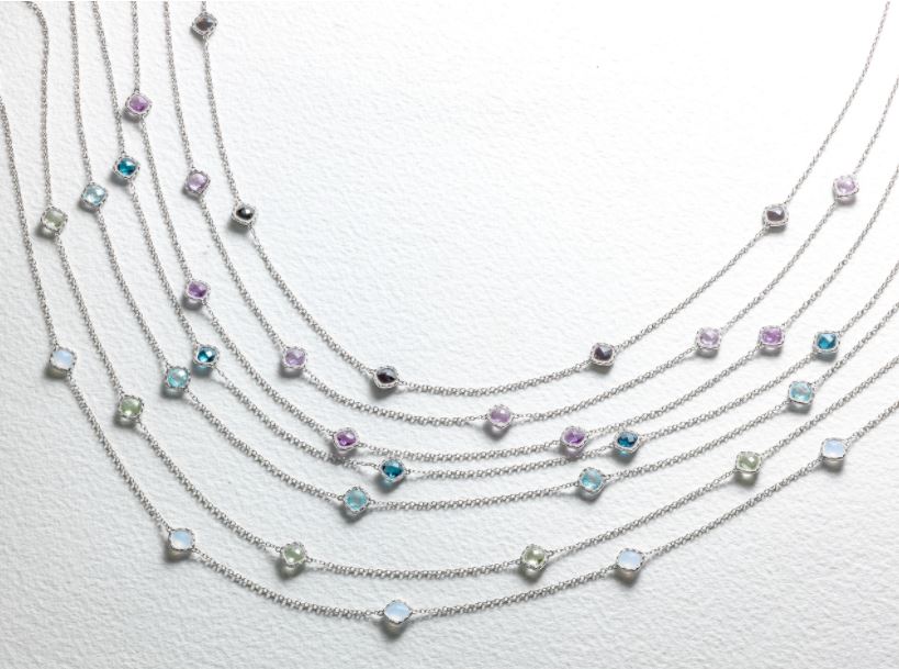 Tacori 5-Station Gemstone Necklace