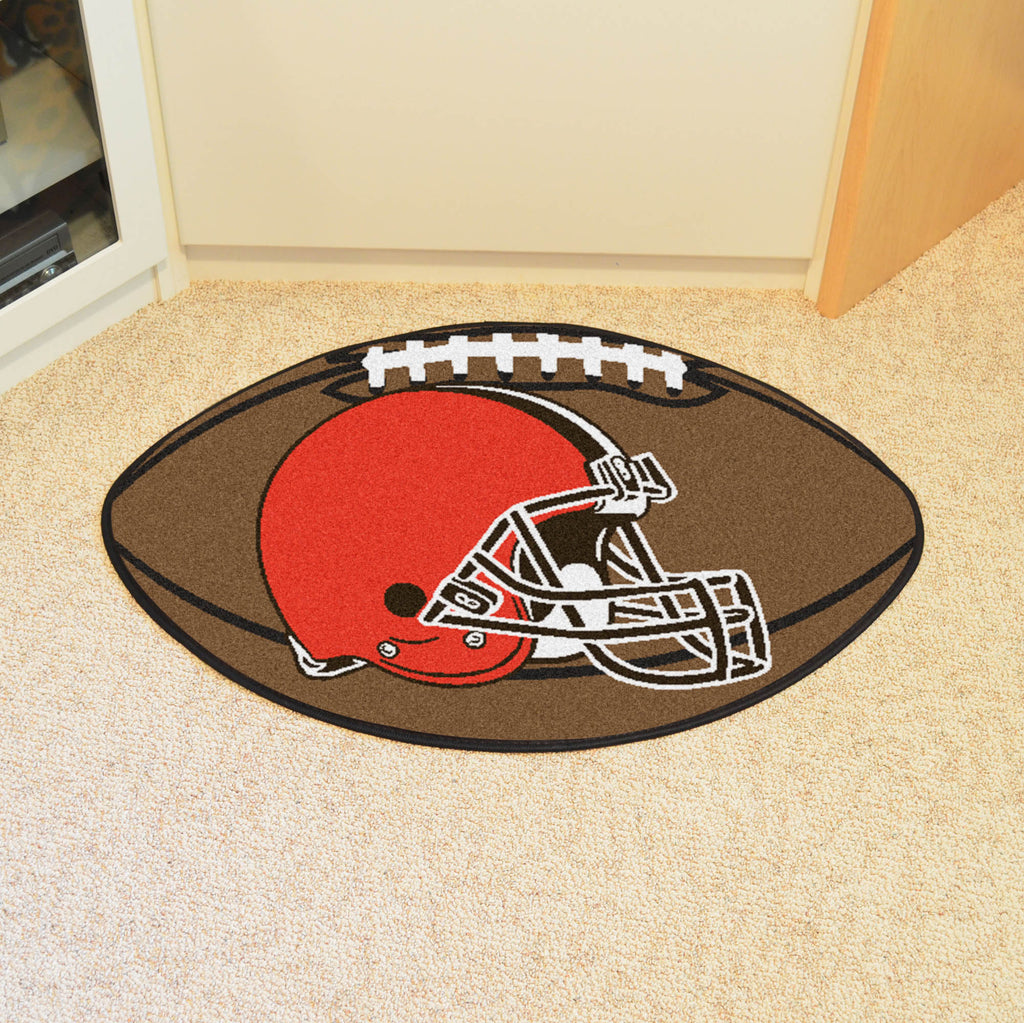 Officially Licensed NFL 19 x 30 Logo Starter Mat - Cleveland Browns