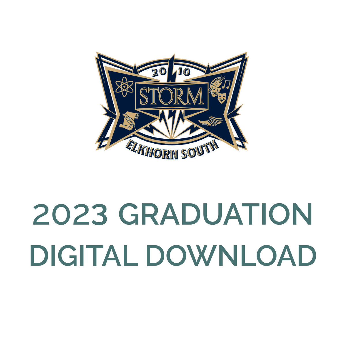 Elkhorn South High School 2023 Graduation Digital Download JCB Creative