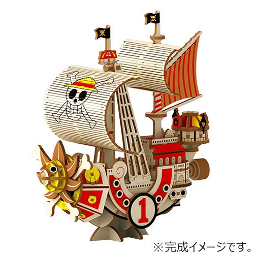 One Piece Thousand Sunny Ship Ki Gu Mi Wooden Puzzle Omg Japan