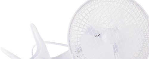 Two In One 6" Clip On Desk Fan