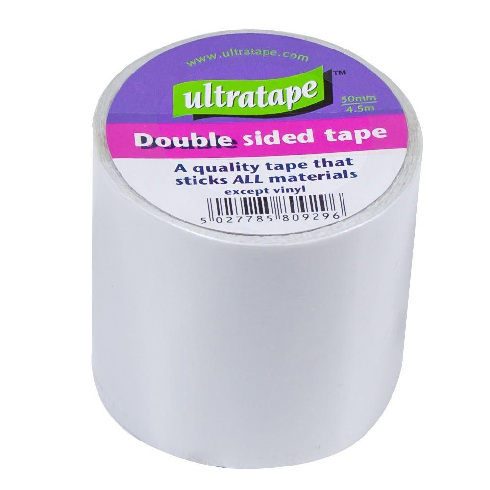 strong clear double sided tape