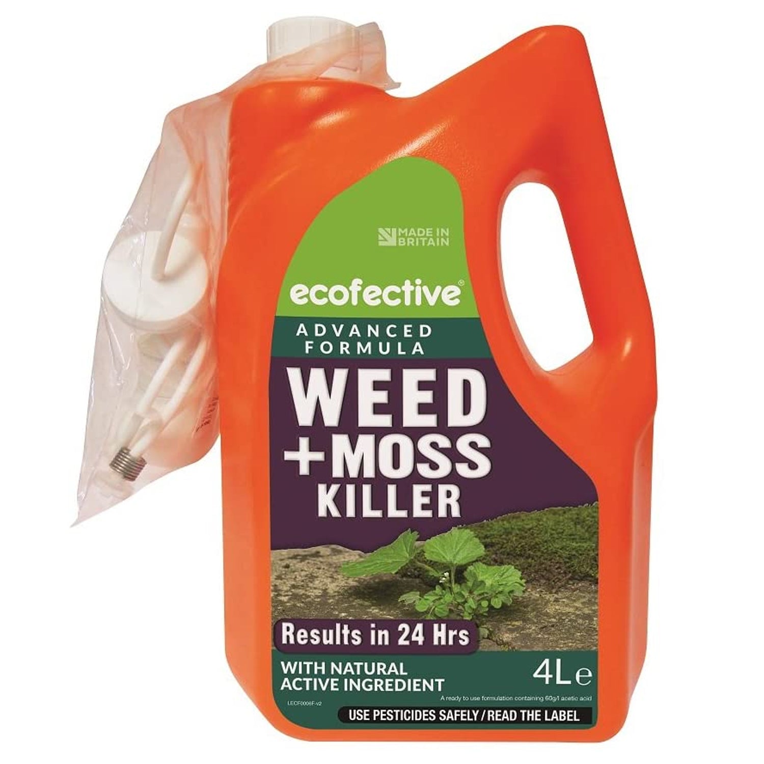 Ecofective Path & Patio Weed & Moss Killer 4L Yorkshire Trading Company