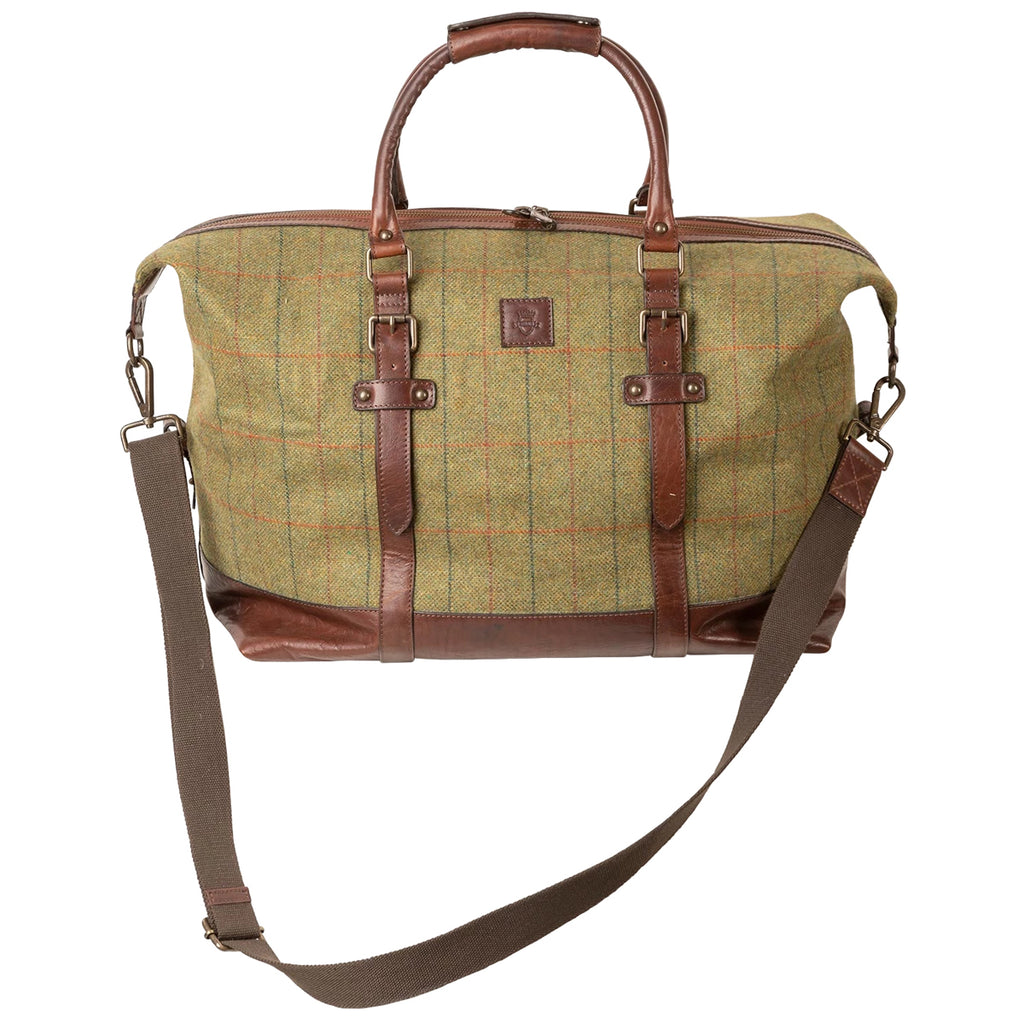 tweed travel bag