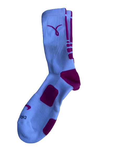 Fraschilla Team Issued NIKE Breast Cancer Awareness Socks – Players Trunk