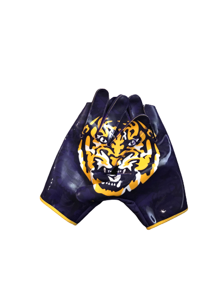 lsu football gloves