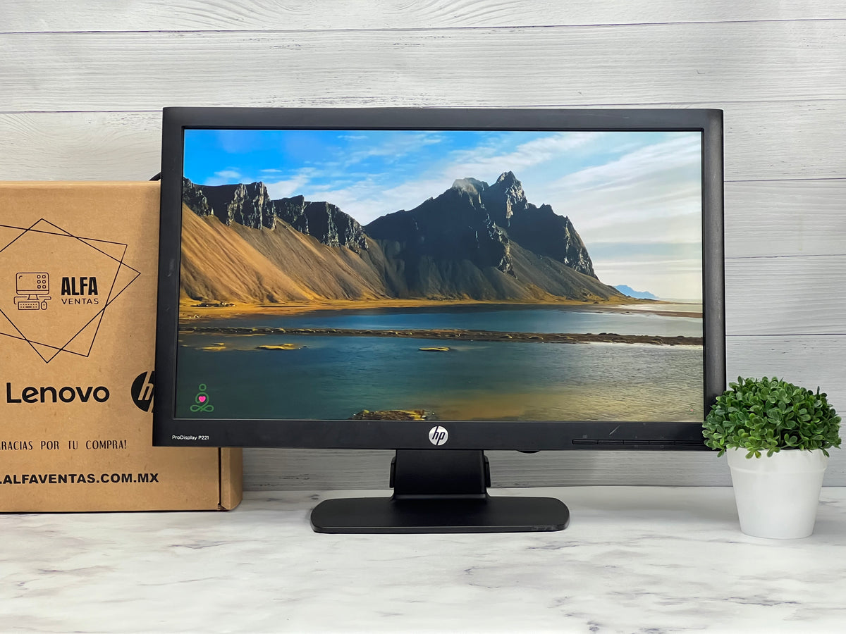 Monitor Hp ProDisplay P221 21.5" pulgadas LED 1600 x 900 60hz VGADVI