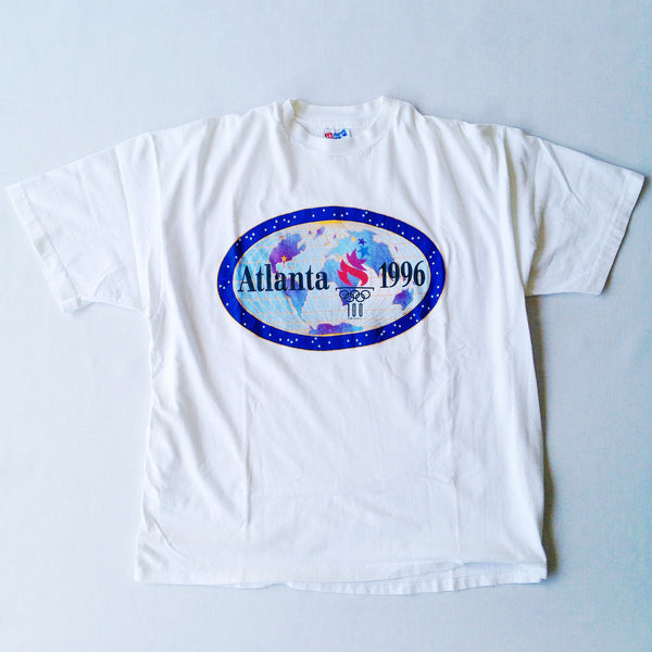 lettergreep Hoogte Middag eten Atlanta 1996 Olympics T-Shirt – Vintage Strains