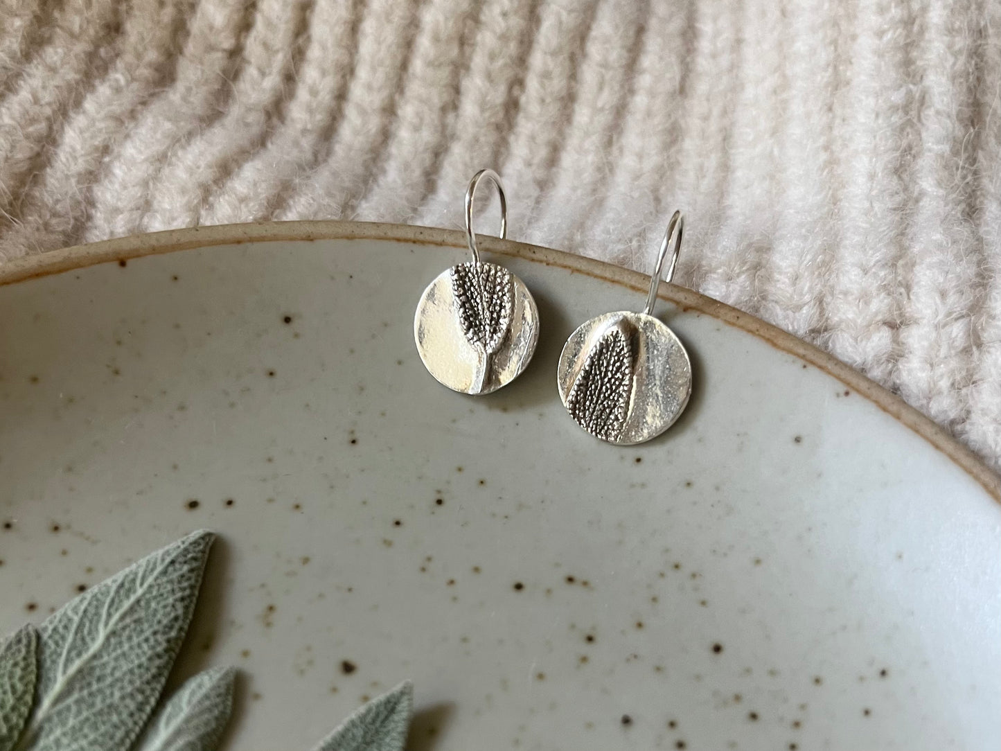 Wild Woman Earrings - Sage