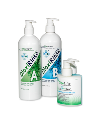 DioxiRinse Chlorine Dioxide Mouthwash and DioxiBrite Chlorine Dioxide Toothpaste