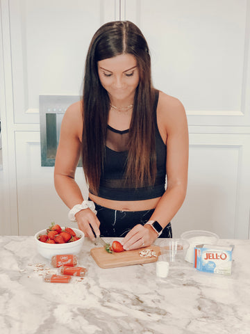 fresh strawberries - macro friendly dessert - iheartmacro dessert