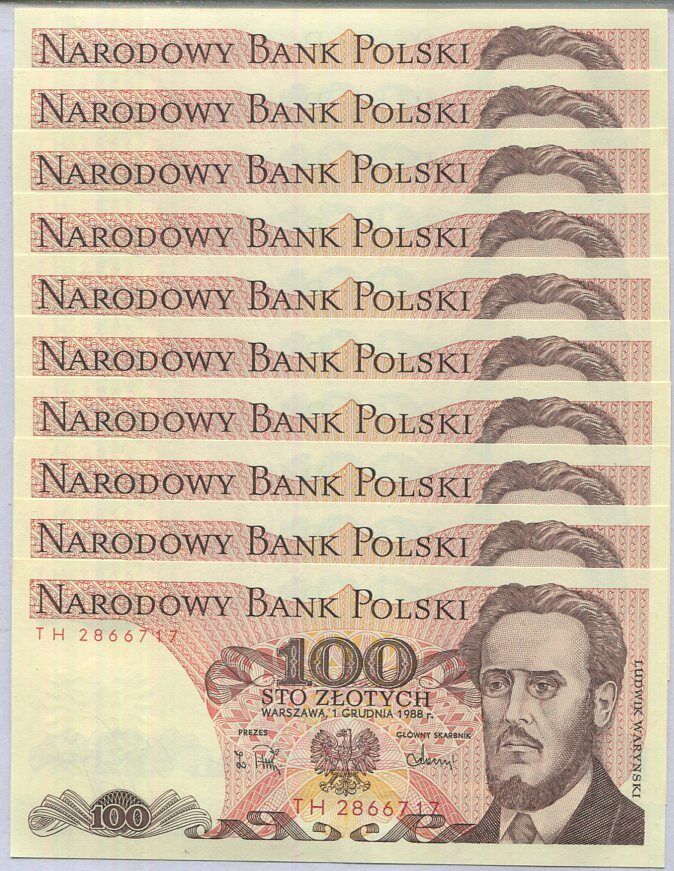 POLAND SET 1+5+10+20+50 Groszy 1+2+5+10+20+50+100 Zlotych 1949-1990 UNC LOT 12* 