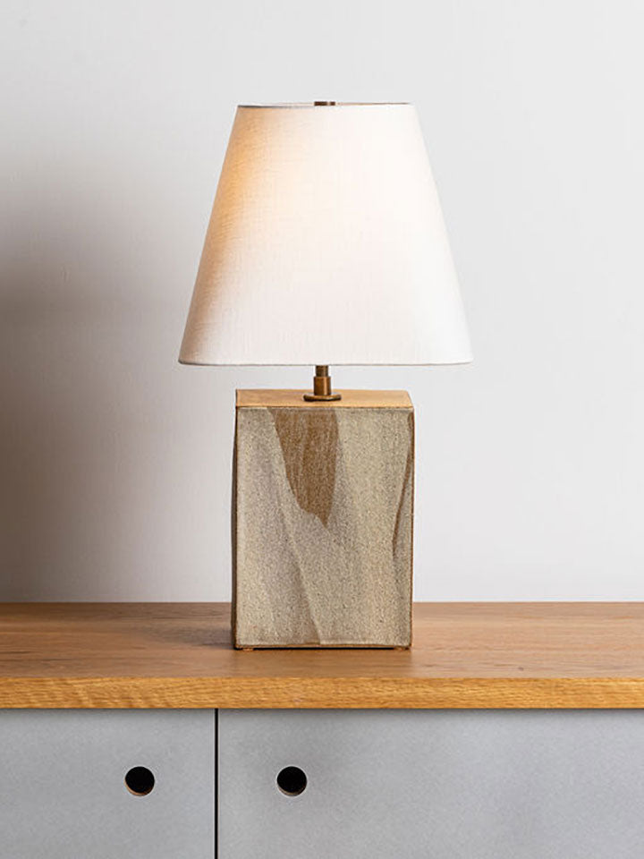 ochre table lamp next