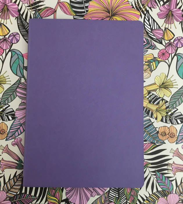 Basket of Flowers Notebook: 150 page lined notebook