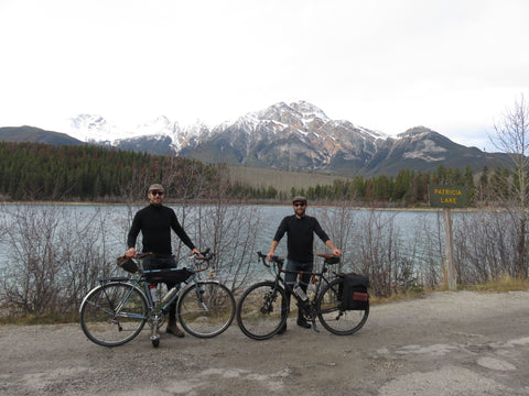 Bicycle Jasper cycling touring style mountains