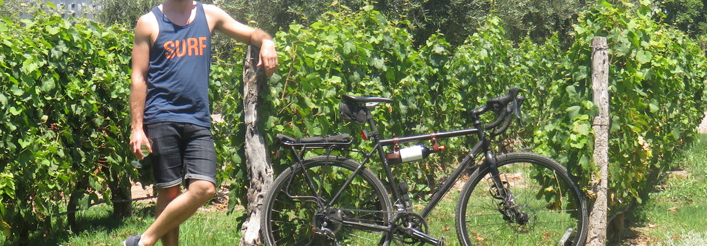 Bicycle Wine Rack in Argentine