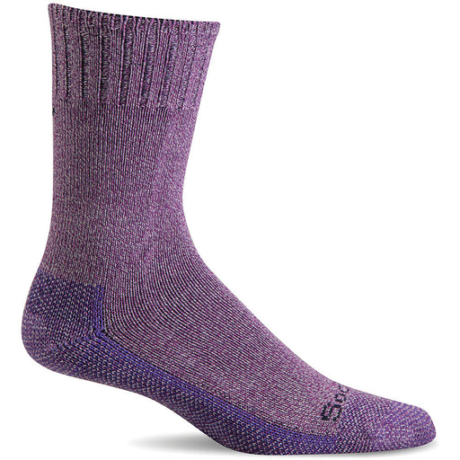 Quarter view Women's Sockwell Sock style name Big Easy color Violet. Sku: SW5W-330