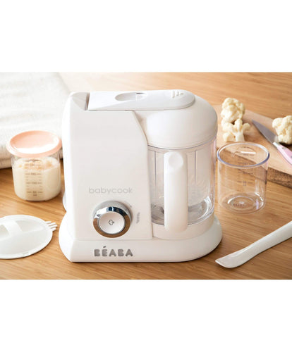 Beaba Baby Weaning Beaba Babycook 4 in 1 Food Maker - Solo White Silver