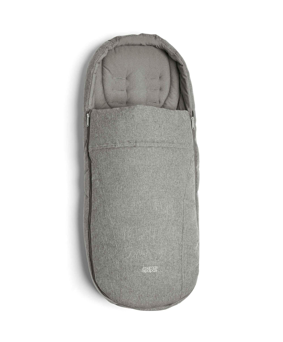 mamas and papas footmuff grey