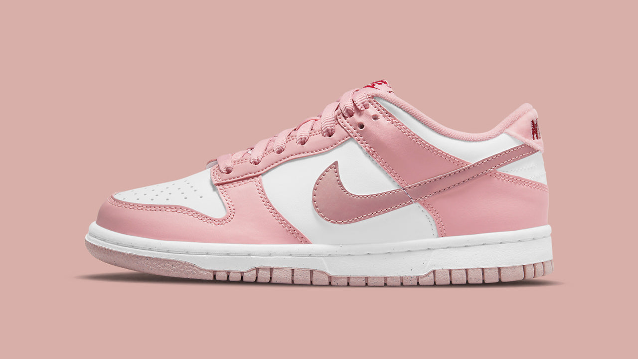 nike pink dunks low