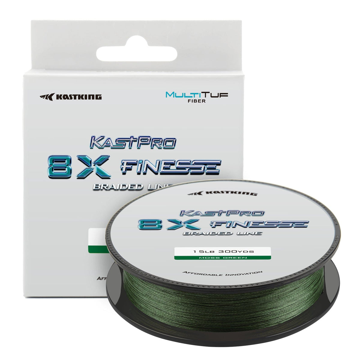 Long Casting Line for Spinning and Finesse Casting Presentations Superior Knot Strength and Abrasion Resistant Extremely Thin KastKing KastPro X Finesse Braid Fishing Line Smooth Sensitive Braid 