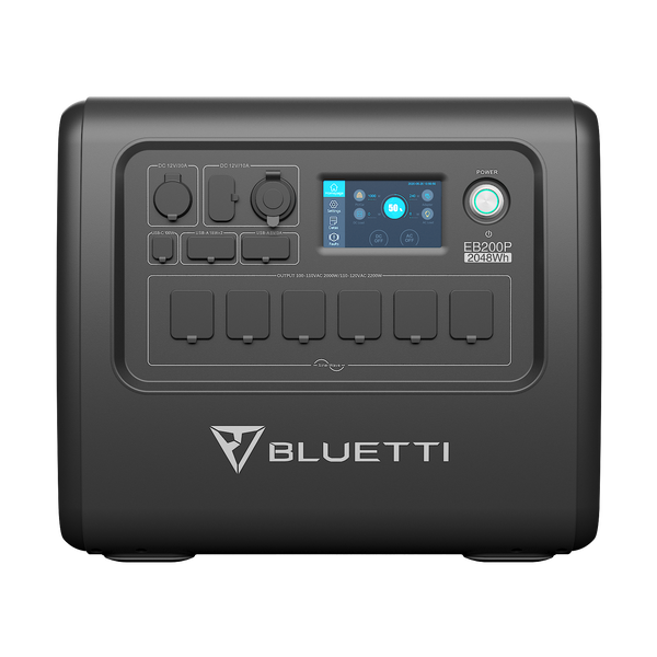 BLUETTI EB200Pポータブル電源 | 大容量 | 防災推奨・キャンプ 