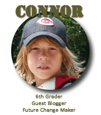 Connor, Guest Blogger