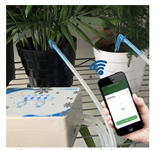 WIFI inteligente de riego de jardinería Dispositivo de riego por goteo de tuberías Inteligente 