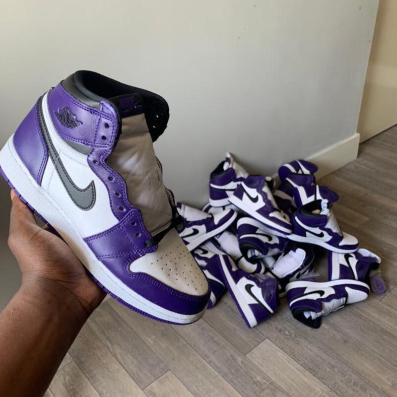 air jordan 1 retro high court purple