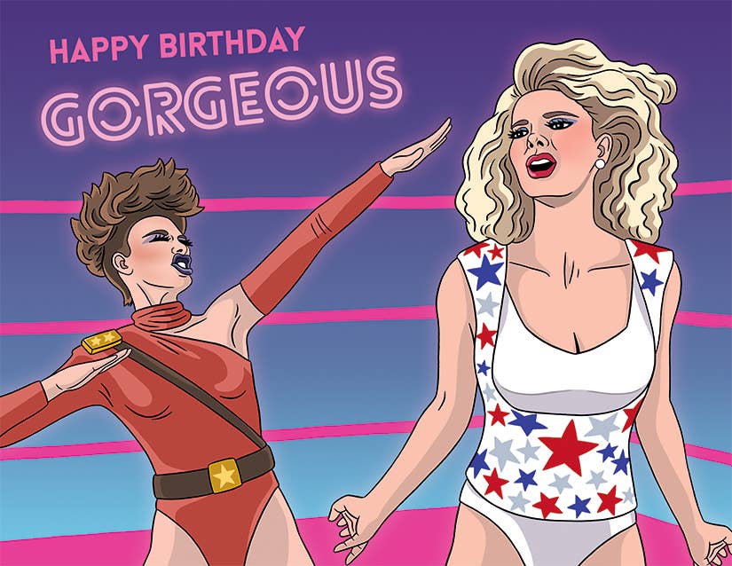 Glow Happy Birthday Gorgeous Card