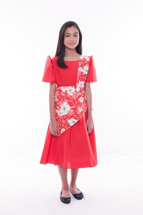 filipiñana dress for kids