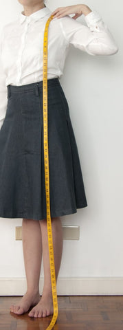 BW - Women's Dress Length Measurement