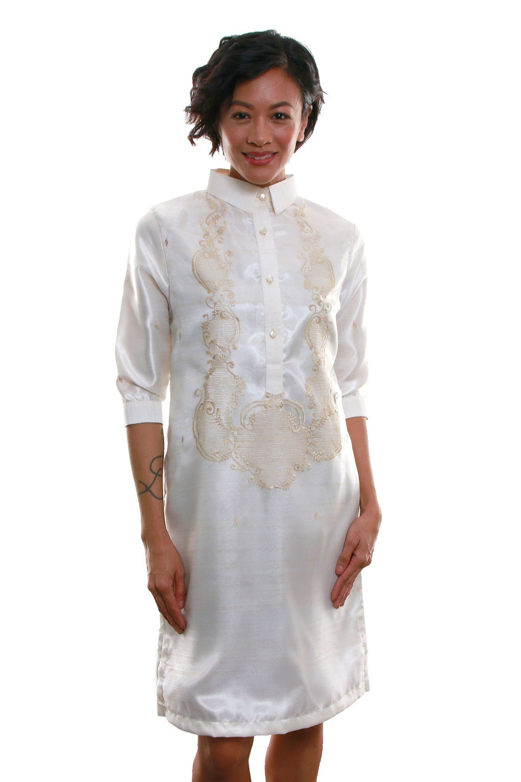 barong dress design for ladies