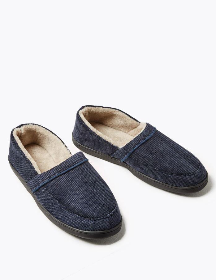 thinsulate slippers mens uk