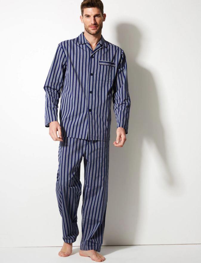 night dress for mens cotton