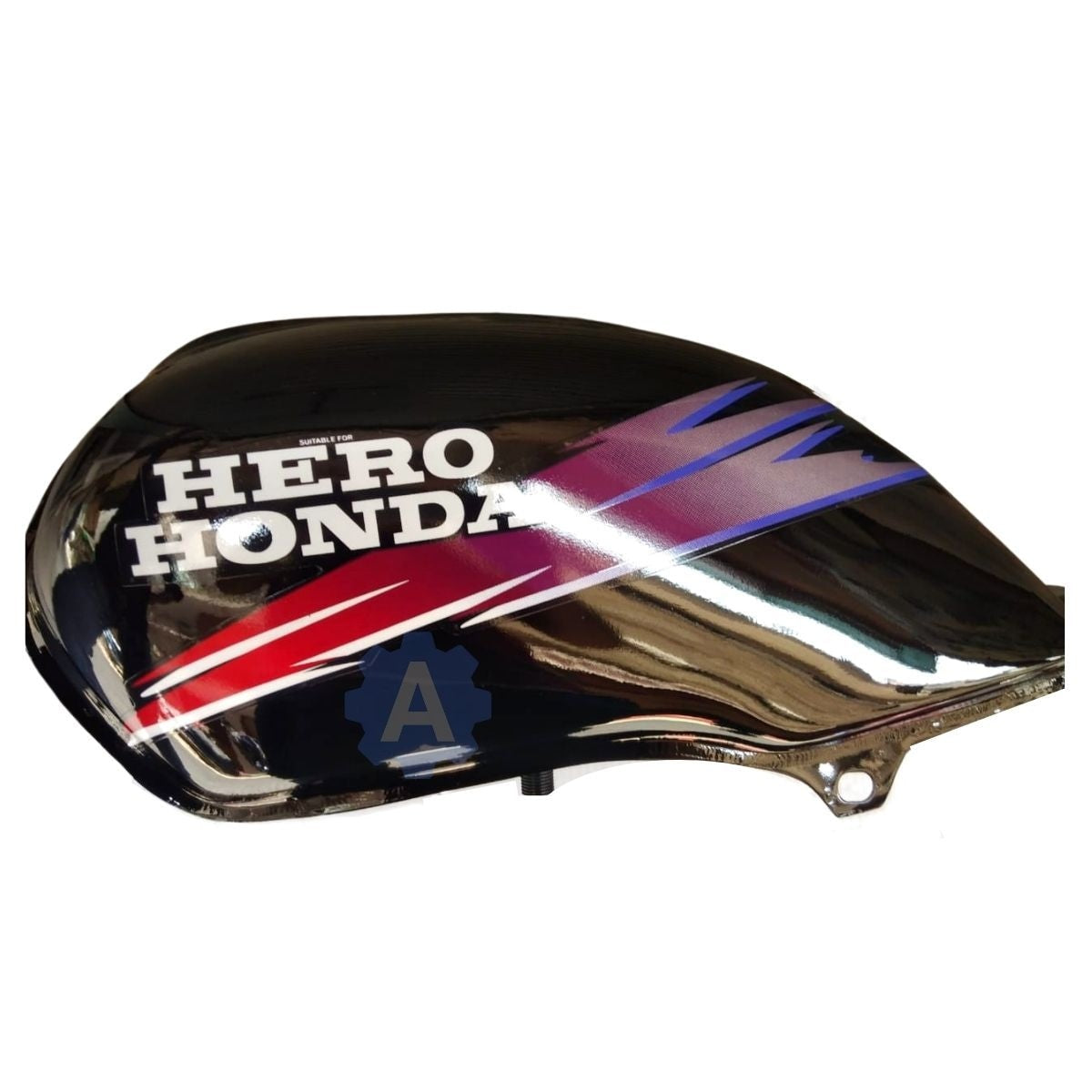 hero honda passion plus tank price