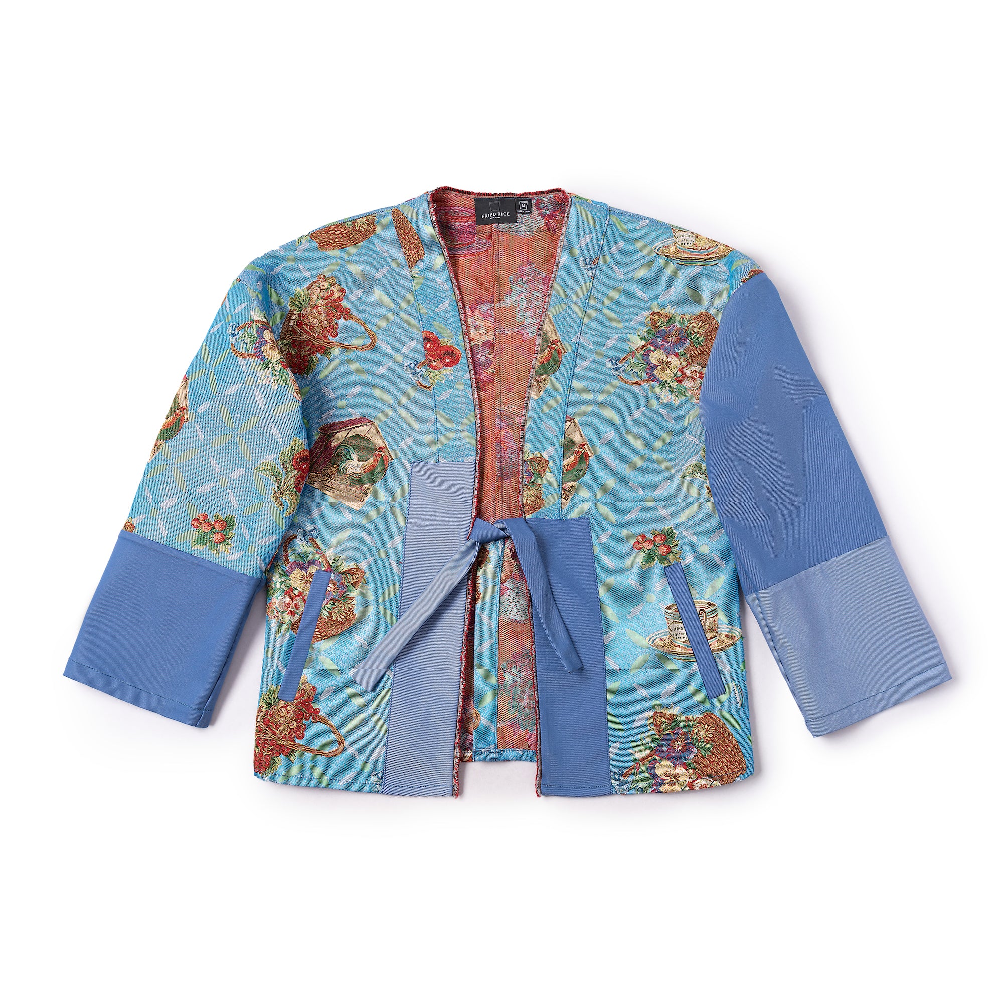 Hen bewijs Verandert in Kimono Blazer - Vintage Homestyle Woven Pattern – FRIED RICE SHOP