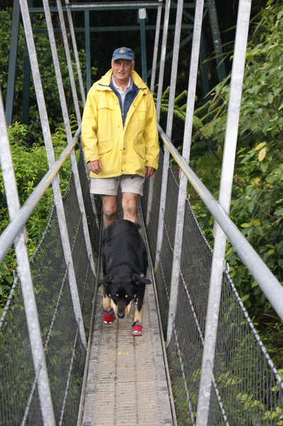 on the bridge