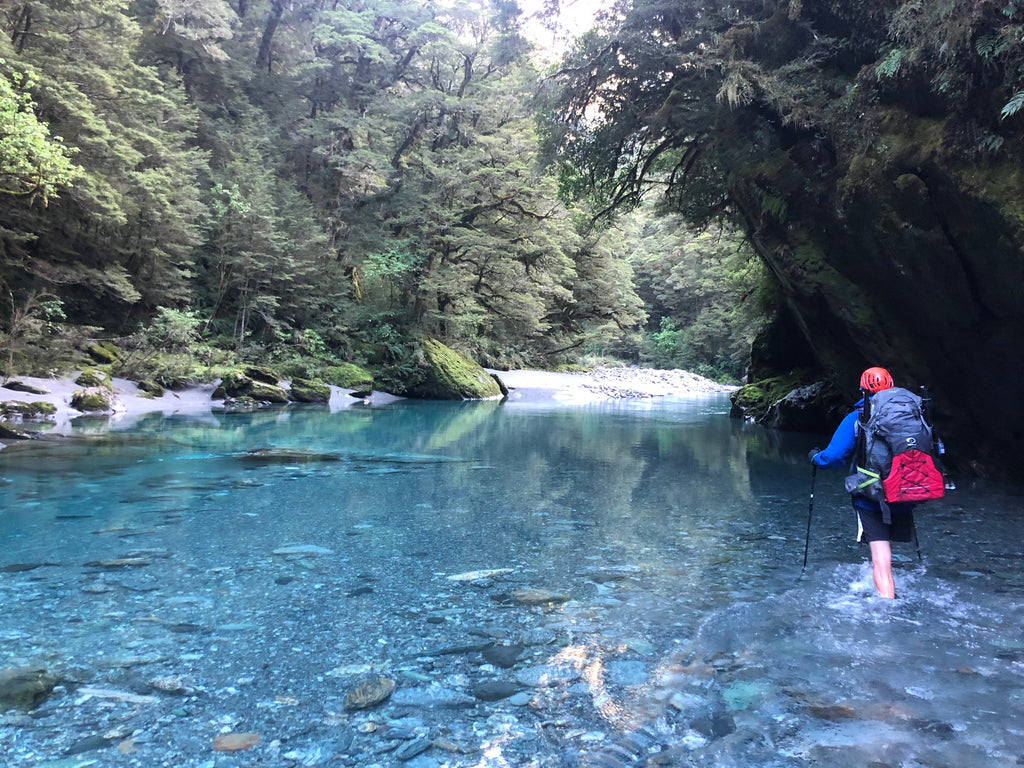 hiking with pacrrafts nz