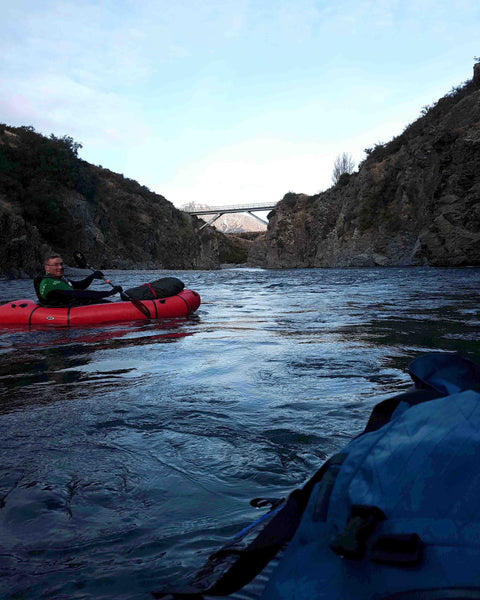 lazy floating before the rapids!