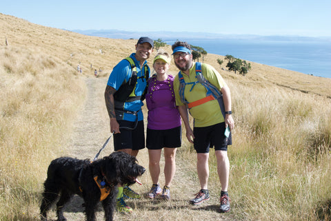 ultra running, christchurch, new zealand, running with dogs