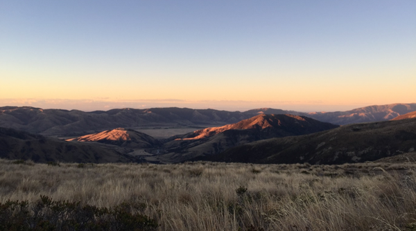 sunrise on lees valley