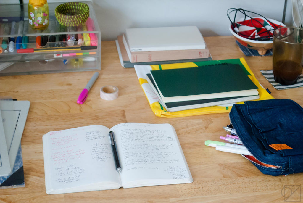 The desk is a place for you, your tools, and your thoughts.