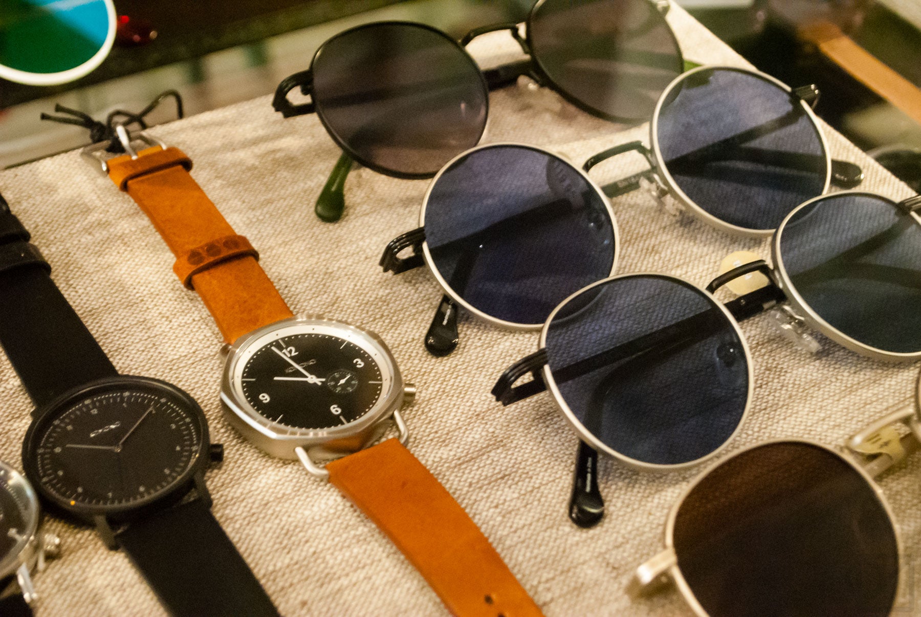 Shades and time pieces for the person who needs them