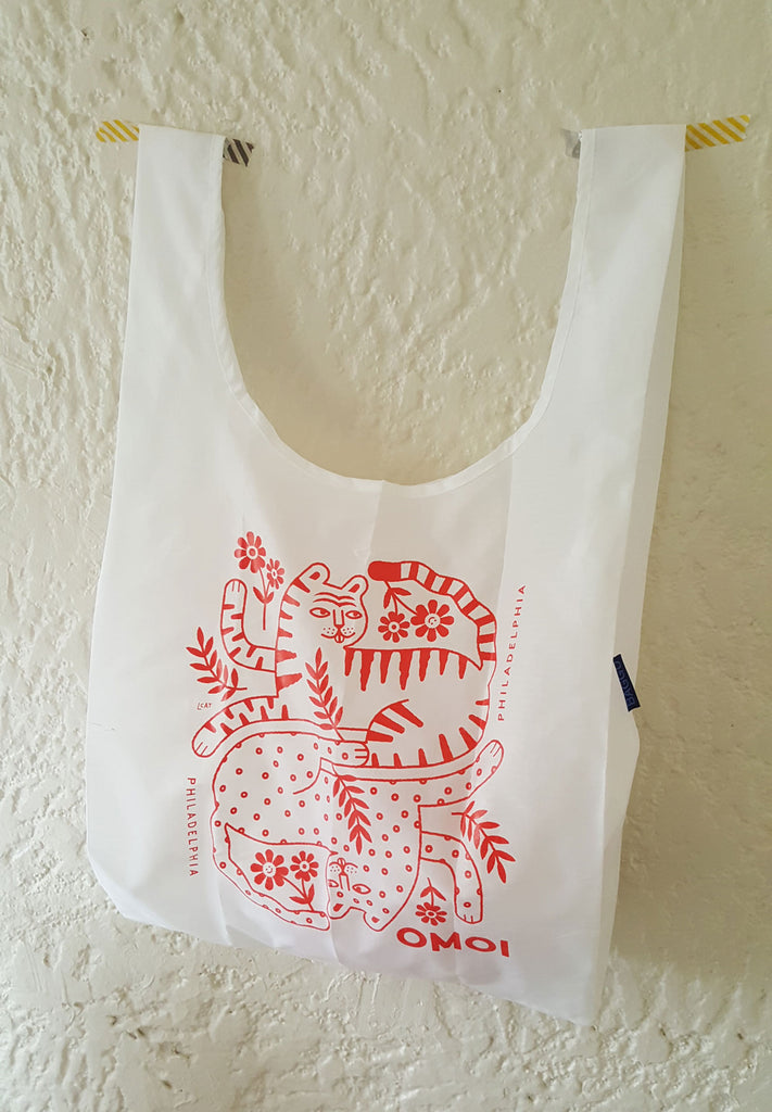 OMOI x Lauren West custom BAGGU