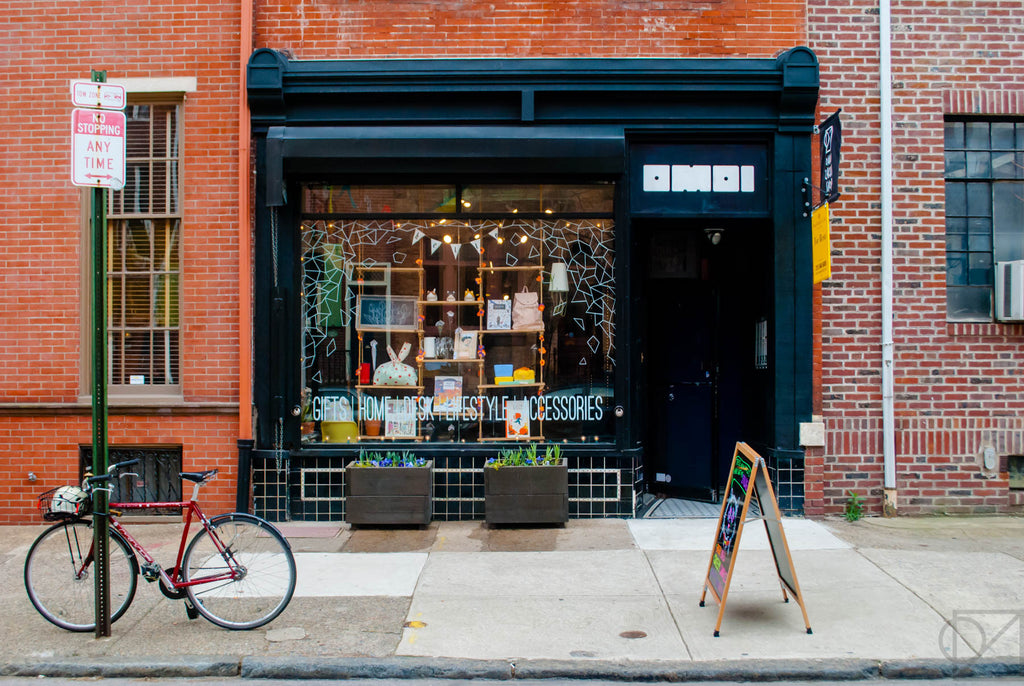 Our 1608 Pine Street storefront in March 2017. Greetings from Philadelphia!