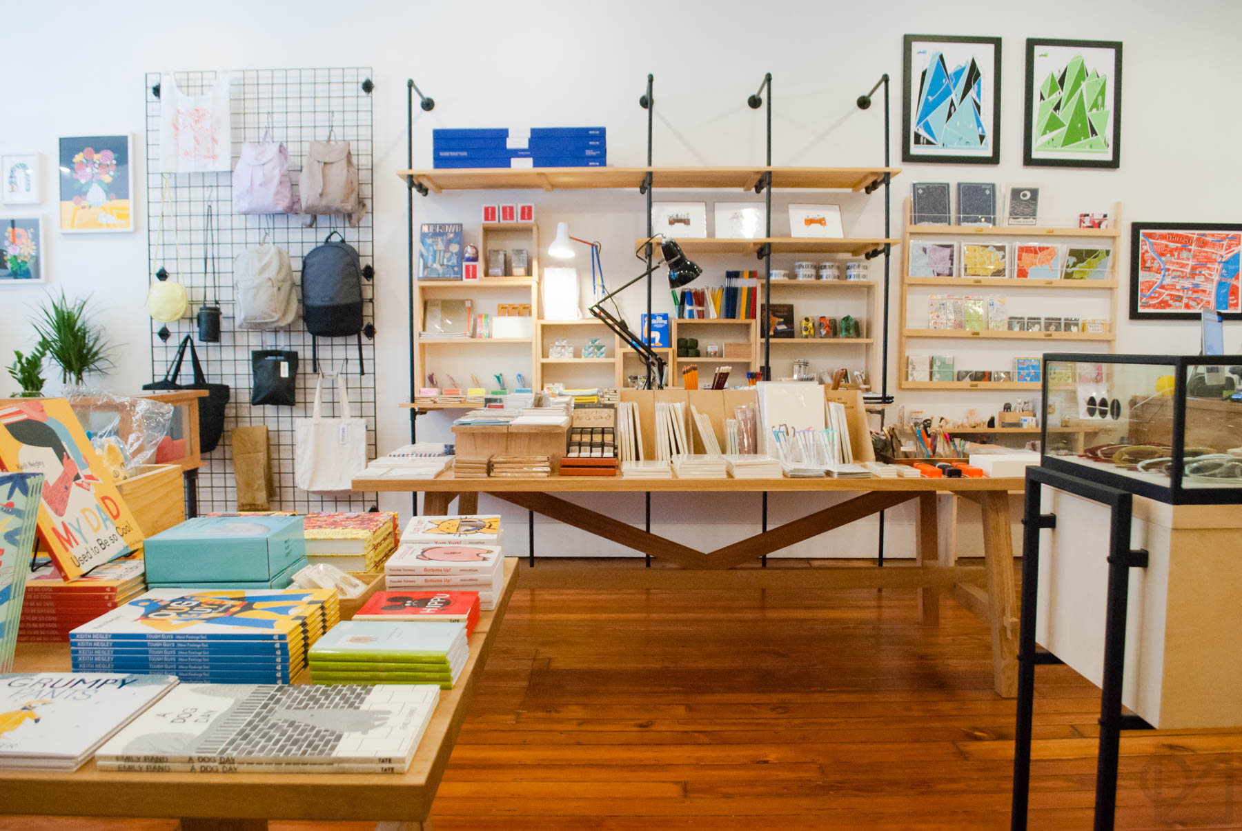 We've focused our stationery alongside an entire half of the shop now